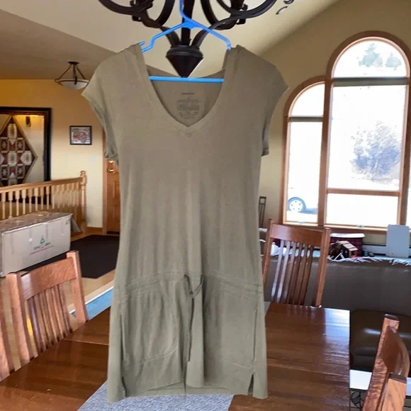 patagonia green dress Used Patagonia Worn Wear-Women's Fleetwith Dress-Kale Green-Green-58335-XS main image 0